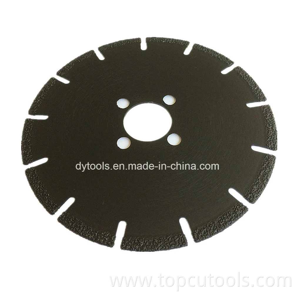 Vacuum Brazed Diamond Blade/Metal Diamond Tool/Diamond Cutting Blade